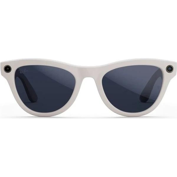 Meta RAY-BAN Skyler Gen2 (Štandardné) inteligentné lesklé okuliare (stmavovacie - číre/safírové) siv - AR okuliare - Obrázok d_8600fb771e0c42d180c0003b266acd45