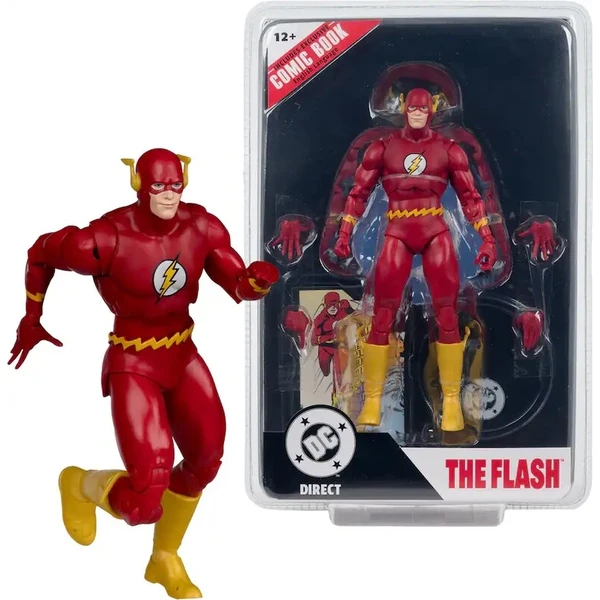 Figúrka McFarlane Toys DC s komiksom WV 11 Flash 123 – Barry Allen Flash 18 cm - Figúrky - Hlavný obrázok