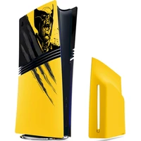 PlayStation 5 Pro Kryty konzoly Marvel’s Wolverine Battle Yellow Limited Edition - Konzolové príslušenstvo
