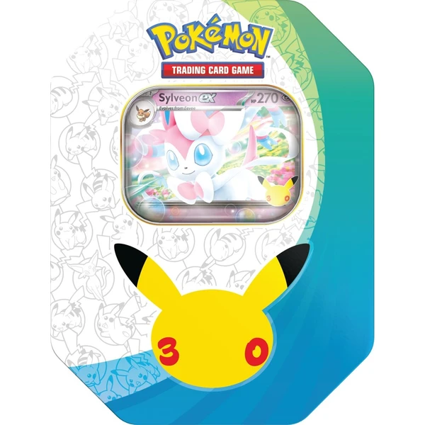 Pokémon TCG: 30th Celebration ex Tin - Pokémon karty - Hlavný obrázok
