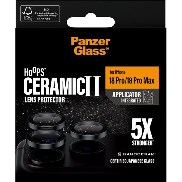 PanzerGlass Hoops Ceramic II ochranné kroužky Apple iPhone 18 Pro/Pro Max černé - Ochranné fólie a sklo - Obrázok d_869e63ed01914ca28c630ff35de79cb1