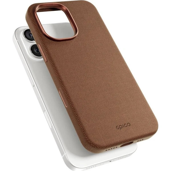 Epico SolidWoven Pro Mag+ Case kryt iPhone 17 siansky hnedý - Puzdra - Hlavný obrázok