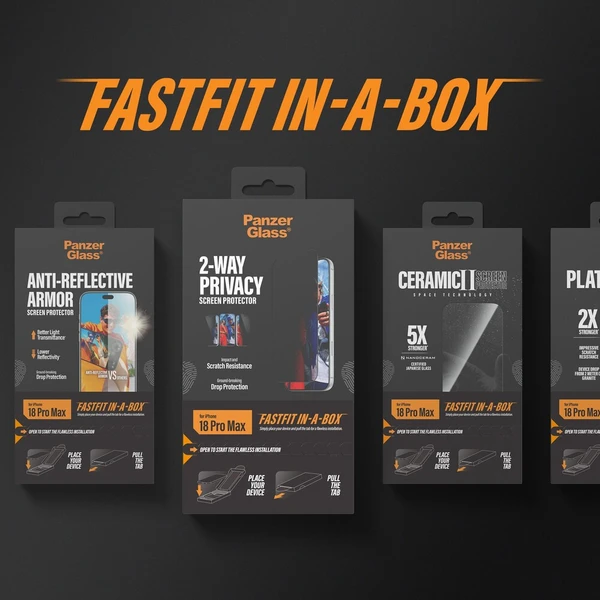 PanzerGlass Ultra-Wide Fit sklo Apple iPhone 18 Pro Max/17 Pro Max s bezprašným instalačním boxem - Ochranné fólie a sklo - Obrázok d_870691e175454913b864c16b9cceb486