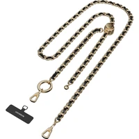 MagEasy 9mm Chic Chain Strap univerzálny popruh čierna/zlatá - Popruhy