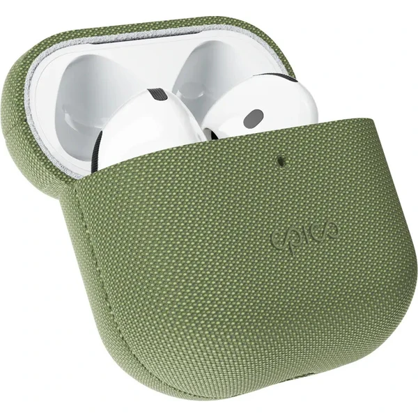 Epico SolidWoven Case AirPods 4/4 (ANC)/5 | zelená | ochrana proti nárazom a poškriabaniu - Puzdra - Obrázok d_8771b58f8f644e92ab078c5acc9774fb