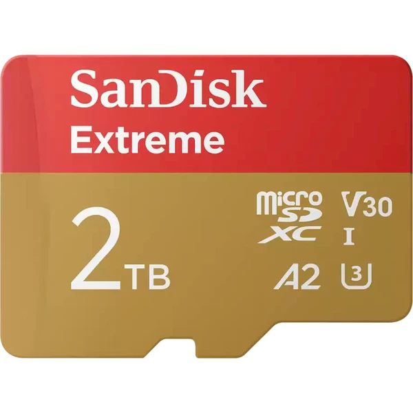 SanDisk Extreme microSDXC 2TB + SD adaptér - Pamäťové karty - Hlavný obrázok