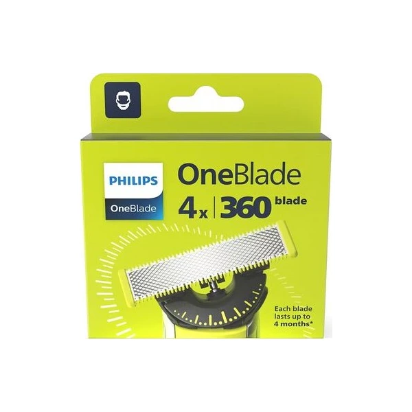 Philips výměnné břity 360 pro Philips OneBlade (4ks) - Náhradné diely - Obrázok d_87cf9d7deac044e3bd7dc3aec4b12685