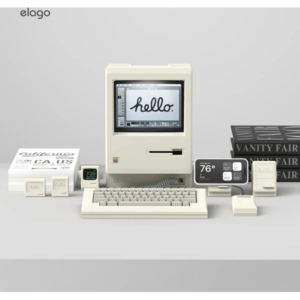 ELAGO M4 Macintosh MagSafe nabíjecí stojánek pro iPhone - Puzdra - Obrázok d_87ec68681c404ccbbd3aafcaaeae98f2