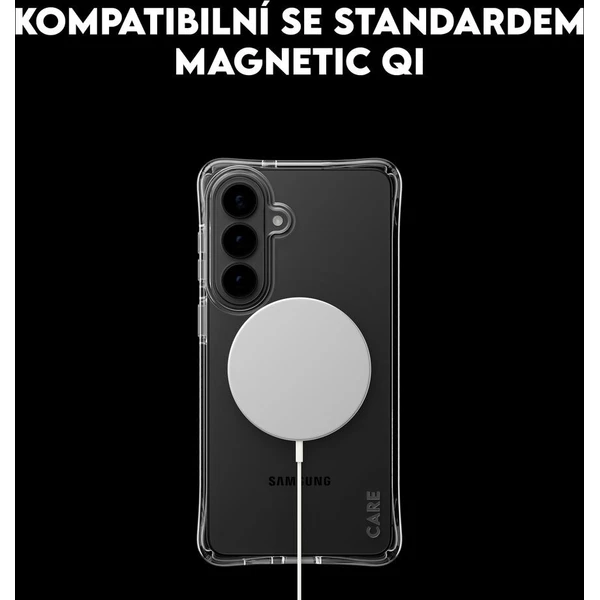 PanzerGlass® CARE Samba Qi kryt Samsung Galaxy S26 priehľadný/biely - Puzdra - Obrázok d_87f43d0dfc8d4982953ffff0c3245110