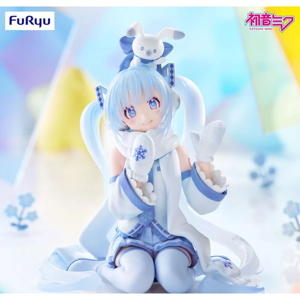Figúrka Furyu Hatsune Miku Noodle Stopper - Snow Miku Sky Town 10th 10 cm - Figúrky - Obrázok d_8827964cade442e18b74200b53097475