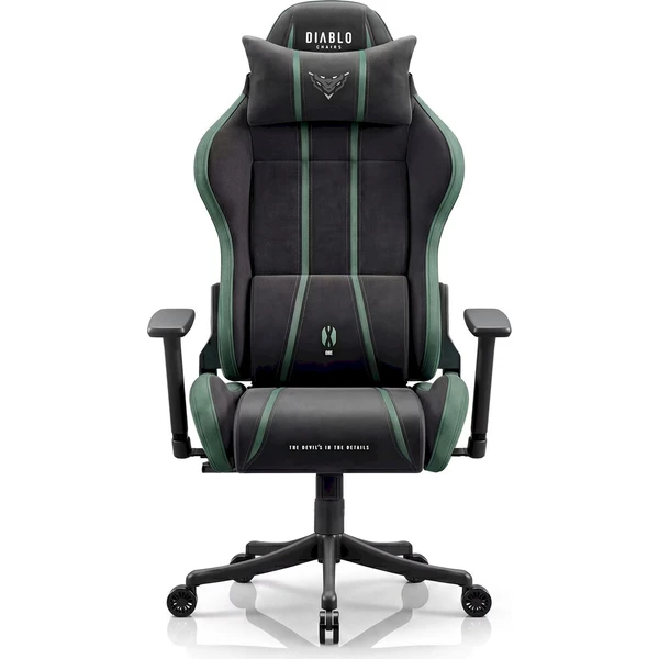 Diablo X-One 2.0 Small herná stolička čierno-zelená - Stoličky - Hlavný obrázok