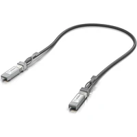 Ubiquiti UniFi SFP+ Direct Attach kábel 10 Gbps 0,5m čierny - Káble a redukcie