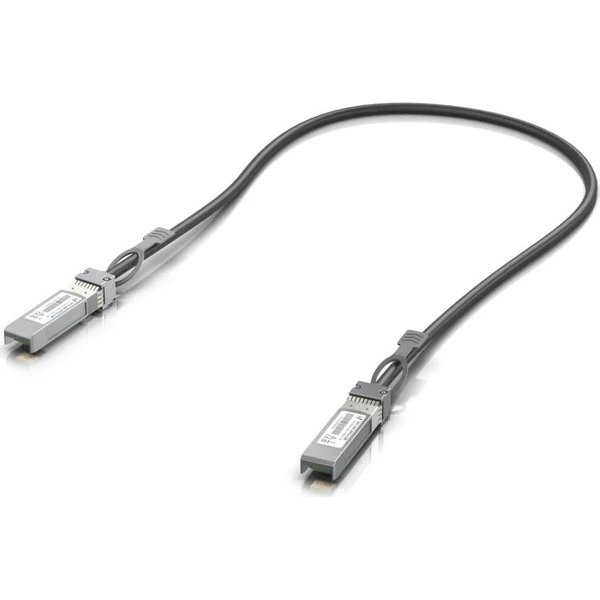 Ubiquiti UniFi SFP+ Direct Attach kábel 10 Gbps 0,5m čierny - Káble a redukcie - Hlavný obrázok