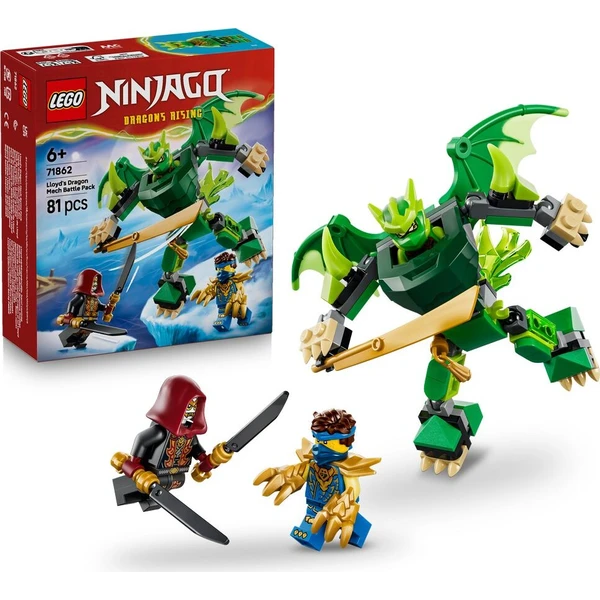 LEGO NINJAGO 71862 Bojový balíček: Lloydov drak mech - LEGO - Hlavný obrázok