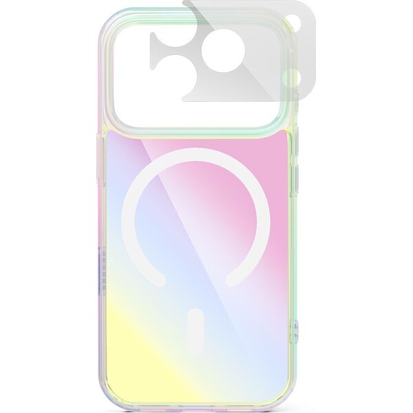 Epico Holographic Hero Mag+ MagSafe/Qi2 kryt iPhone 17 Pro Max/18 Pro Max holografický - Puzdra - Obrázok d_8993e52352194947b8e8ef429a176ad8
