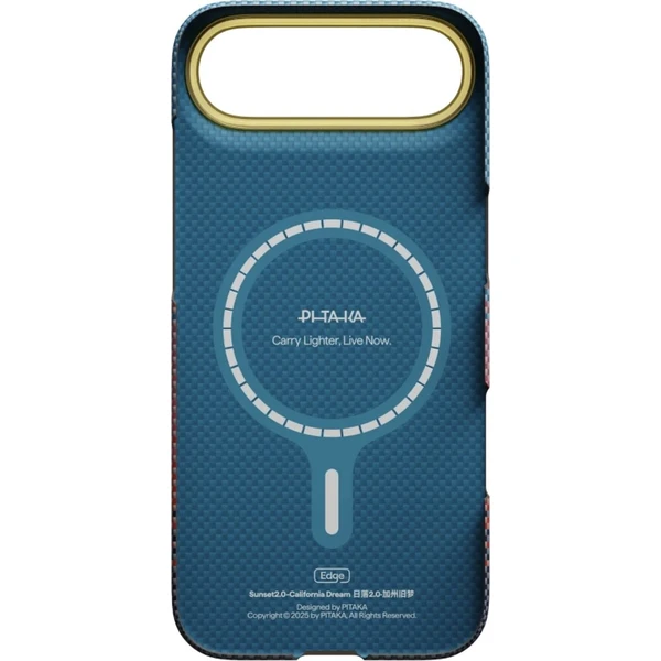 Pitaka Edge Case California Dream Sunset 2.0 #3 MagSafe kryt iPhone Air - Puzdra - Obrázok d_89f542b7707240608721b5f8a67e6de3
