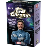 Zberateľské karty Topps 2025 Marvel Studios Chrome Value Box - Zberateľské karty a nálepky