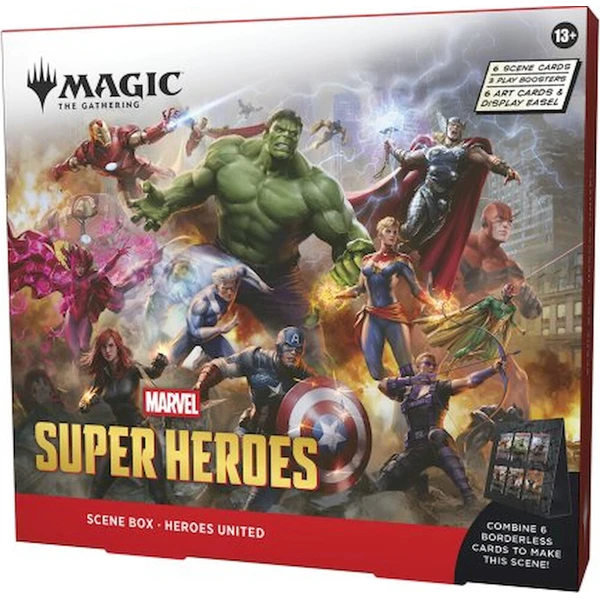 Magic: The Gathering - Marvel Super Heroes Scene Box Heroes United - MTG karty - Obrázok d_8a355225362e409289cbf0eaa03b895c
