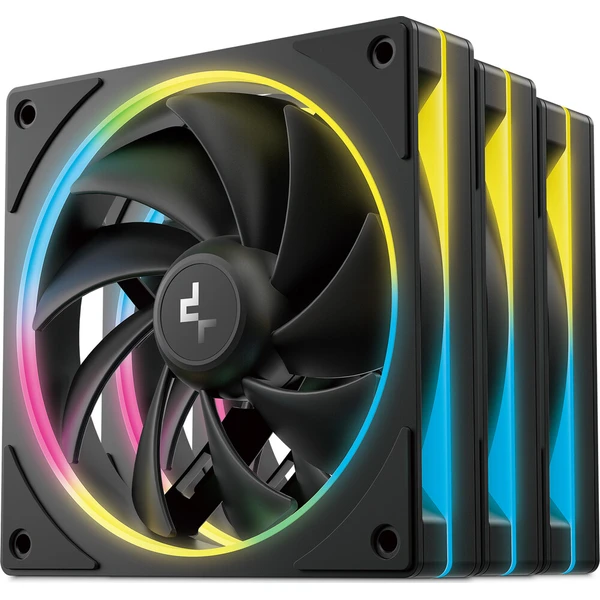 DEEPCOOL FD12 SE 3v1 3x120mm ARGB čierna - Ventilátory pre PC - Hlavný obrázok