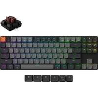 Keychron K1 V6 Keychron Low Profile Brown bezdrôtová herná klávesnica (US) čierna - Klávesnice
