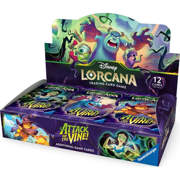 Disney Lorcana: Attack of the Vine! - Booster Box (24 boosterov) - Disney Lorcana TCG - Hlavný obrázok