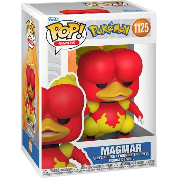 Funko POP! #1125 Hry: Pokemon - Magmar - Funko POP! - Obrázok d_8af70c10a5ad48d5a4055895b54c23c9