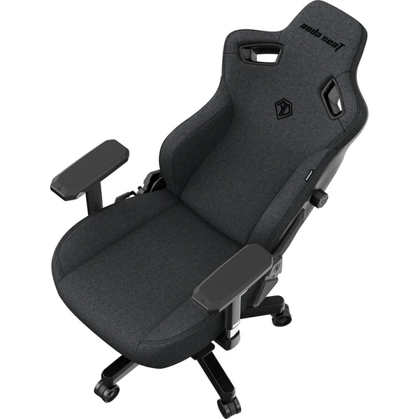 Anda Seat Kaiser 3 L látkové herné kreslo tmavosivé - Stoličky - Obrázok d_8b208a2fe7a74cc6aa85c7d27ffaa156