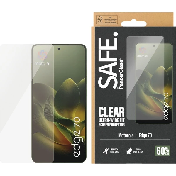 PanzerGlass® SAFE Ultra-Wide Fit sklo Motorola Edge 70 - Ochranné fólie a sklo - Obrázok d_8b32809b591a4bea820752823295c224