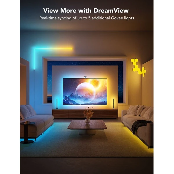 Govee DreamView T2 DUAL TV 75-85" SMART LED podsvietenie RGBIC - Inteligentné osvetlenie - Obrázok d_8b32cf8438de4191b49cd87c8b0e81e9