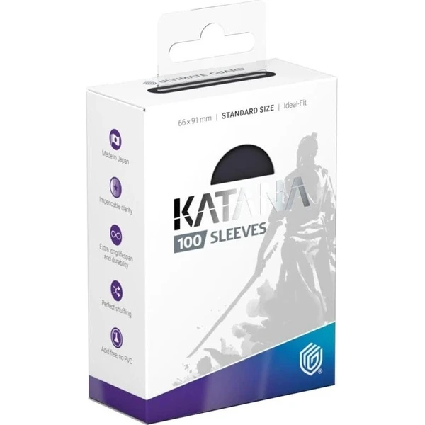 Obaly na karty Ultimate Guard Katana Sleeves Obsidian Shard - 100 ks - Obaly na karty - Hlavný obrázok