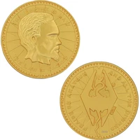 Zberateľská minca Fanattik The Elder Scrolls - Coin Septim Mity Gold Edition - Mince