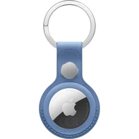 Apple FineWoven kľúčenka na AirTag chrpovo modrá - Kľúčenky