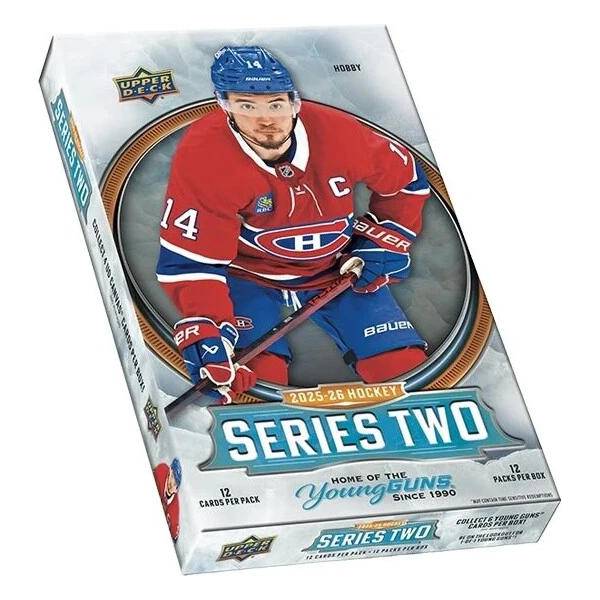 Hokejové karty 2025-26 Upper Deck Series 2 Hockey Hobby Box - Hokejové karty - Hlavný obrázok