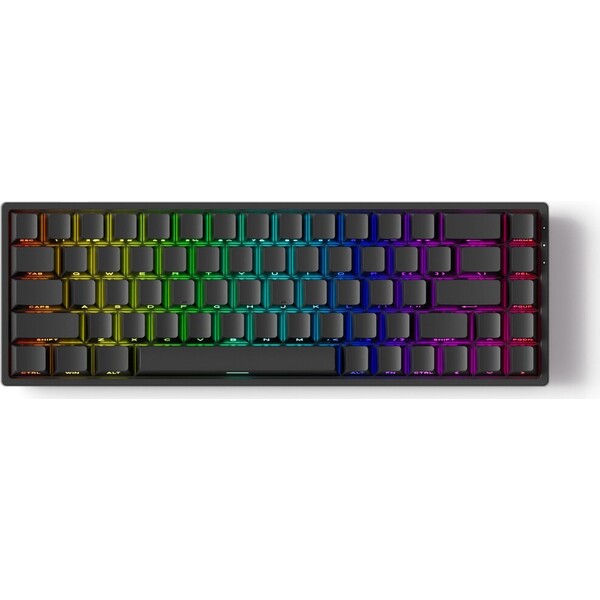E-shop Akko MonsGeek FUN68 HE Akko Flash bezdrôtová herná klávesnica (US) čierna