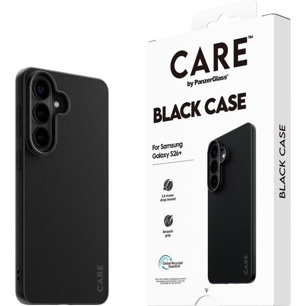 E-shop PanzerGlass® CARE Black Case kryt Samsung Galaxy S26+ čierny