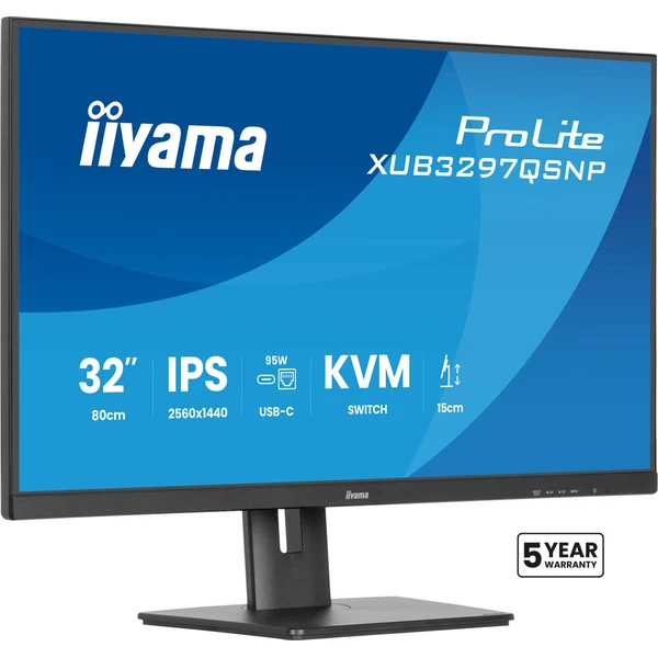iiyama ProLite XUB3297QSNP-B1 monitor 32" - Monitory - Hlavný obrázok
