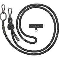 MagEasy Strap Lanyard 8.3mm univerzálny popruh Reflective Black - Popruhy