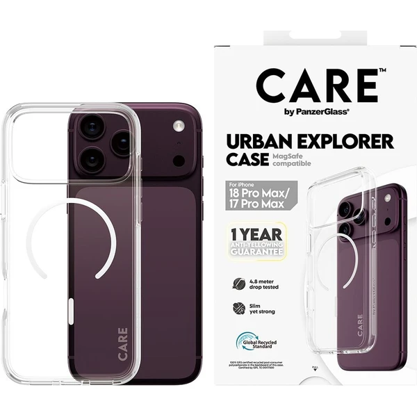 PanzerGlass CARE Urban MagSafe kryt Apple iPhone 18 Pro Max/17 Pro Max čirý/bílý - Puzdra - Obrázok d_8c424fa14d7e4c13b1d9e051bf1e82d3