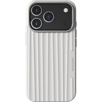 NUDIENT Bold Magsafe kryt iPhone 17 Pro/iPhone 18 Pro Chalk White - Puzdra