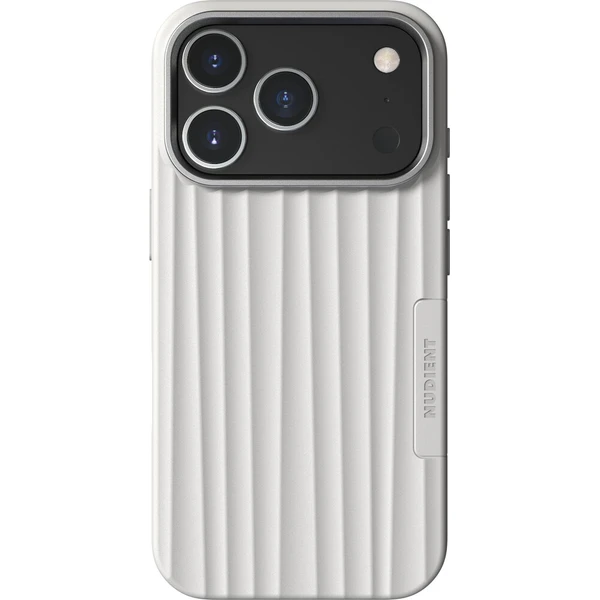NUDIENT Bold Magsafe kryt iPhone 17 Pro/iPhone 18 Pro Chalk White - Puzdra - Hlavný obrázok