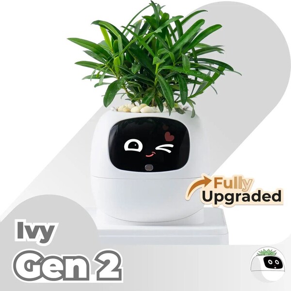 PLANTSIO IVY gen 2 Inteligentný kvetináč biely - Kvetináče - Hlavný obrázok