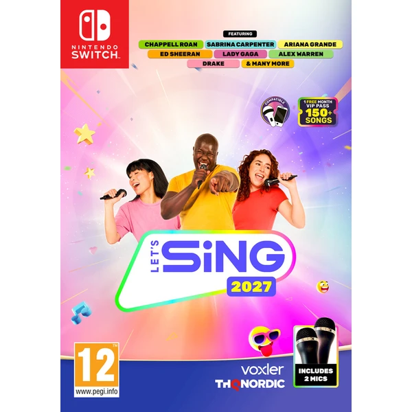 Let’s Sing 2027 + 2 mikrofóny (Switch) - Hry na Nintendo Switch - Hlavný obrázok