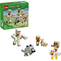 LEGO Minecraft 21592 Kurací žokej a útok na púšti - LEGO