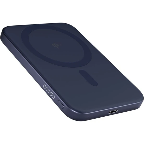iWant UltraPack Qi2 Slim 5000mAh hliníková Mag+ bezdrôtová powerbanka modrá - Powerbanky - Obrázok d_8cc8c883fe42418f9b37a6a7c25fb35d