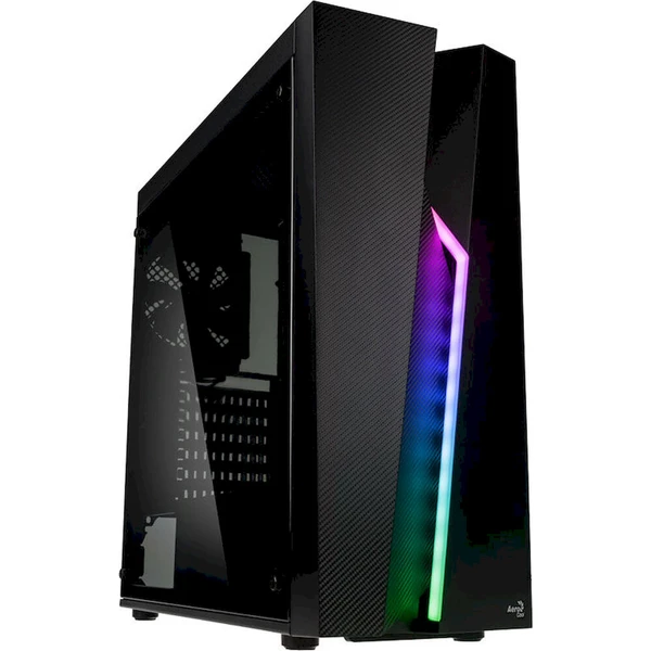 Aerocool Bolt RGB Midi-Tower čierna - Počítačové skrine - Hlavný obrázok
