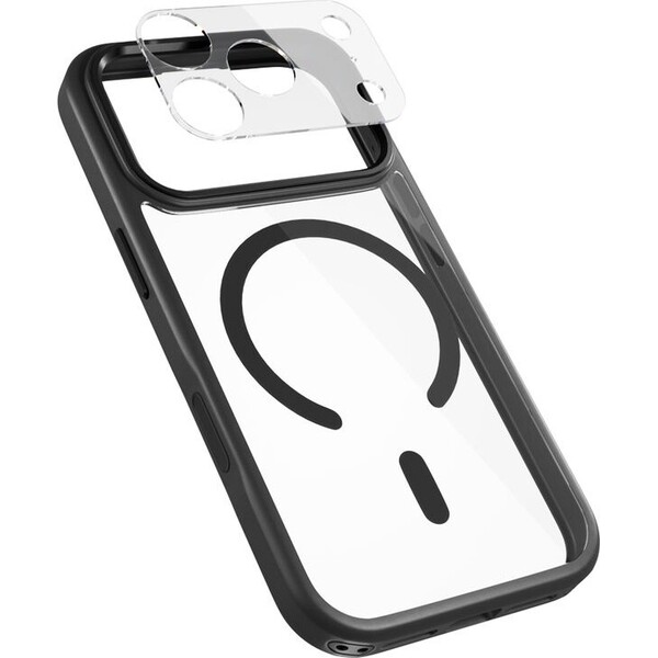 iWant Hero Pro Mag+ kryt pre iPhone 17 Pro + ochrana pre camera island čierna transparentná - Puzdra - Obrázok d_8e811e5df9464e88b57e72b023852262