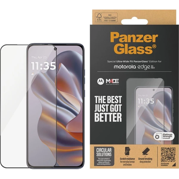 PanzerGlass® Ultra-Wide Fit sklo Motorola Edge 60 Neo/50 Neo - Ochranné fólie a sklo - Obrázok d_8e893ac01dc0493da1b5569a0d1274b5