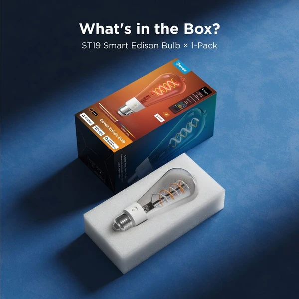 Govee Smart žiarovka ST64 RGBWW 5W-40W 500lm E27 Long Life, Matter - Žiarovky - Obrázok d_8eaeae19e94542d881afdb5250bdbf9e