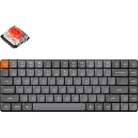 Keychron K3 Max Gateron Low Profile Red bezdrôtová herná klávesnica (US) šedočierna - Klávesnice