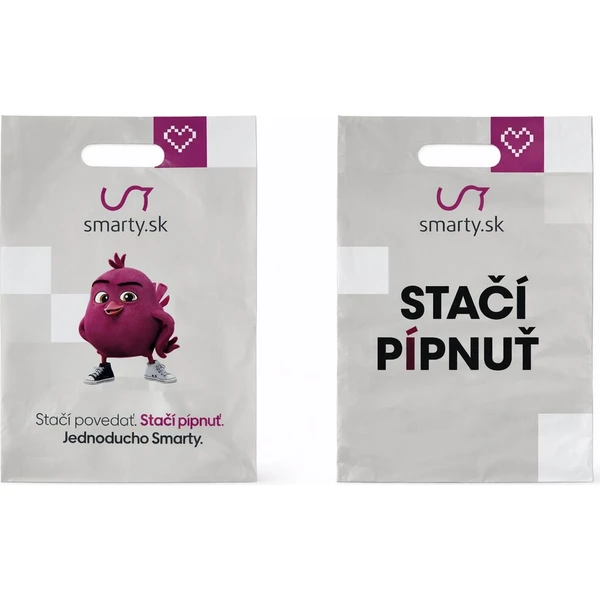 Smarty SK igelitová taška veľká 53x37 - Tašky - Hlavný obrázok